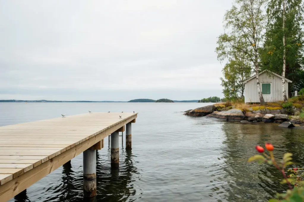 renovering av bryggor i gr dd och r dsmans norrt lje roslagen